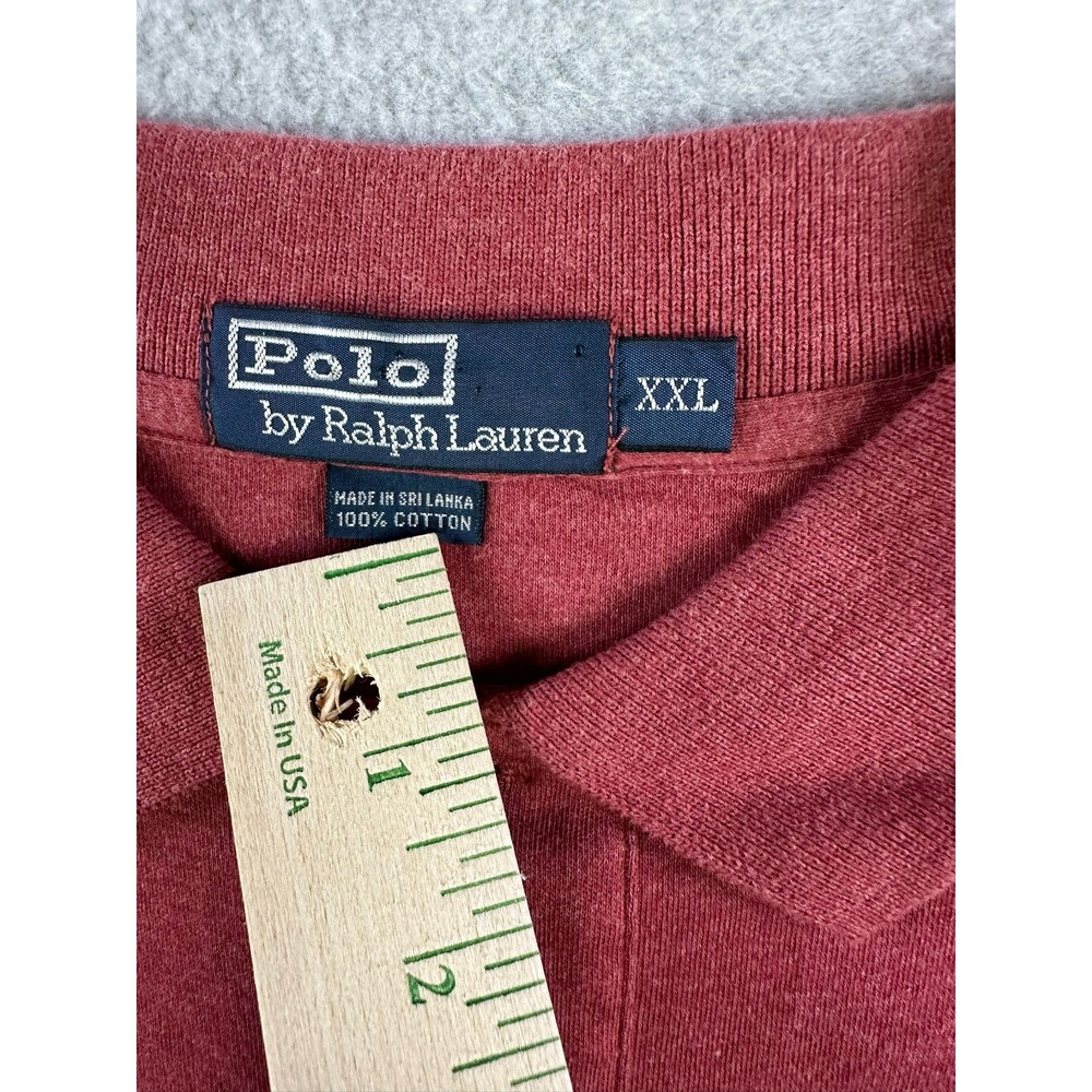 Polo Ralph Lauren Mens XXL Red Dayton Flyers Basketball Short Sleeve Polo Shirt - Picture 2 of 8